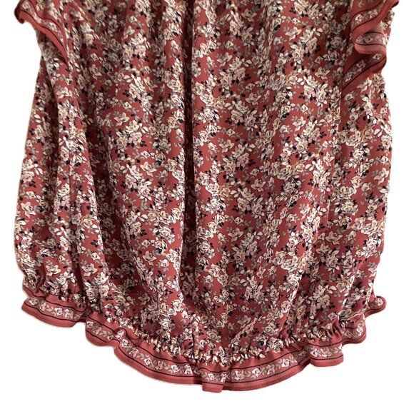 MAX STUDIO large women's blouse floral size long - Picture 4 of 6